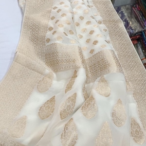 Introducing the new collection of Khaddi georgette saree