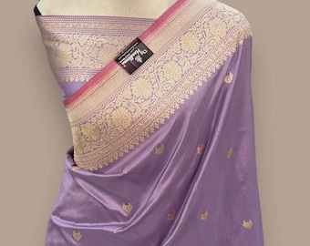 Pure Katan Silk Banarasi Handloom Saree
