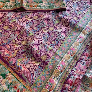 Pure munga silk Banarasi weaving saree