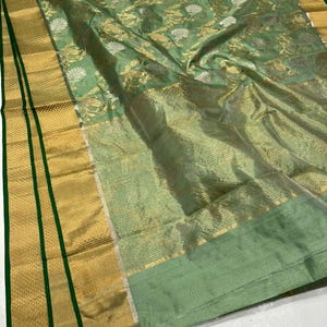 Beautiful!!!Handloom Chanderi silk saree