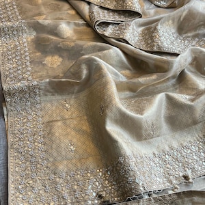 Pure tissue handloom Banarasi silk saree