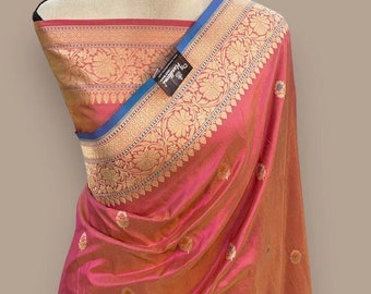 Pure Katan Silk Banarasi Handloom Saree.