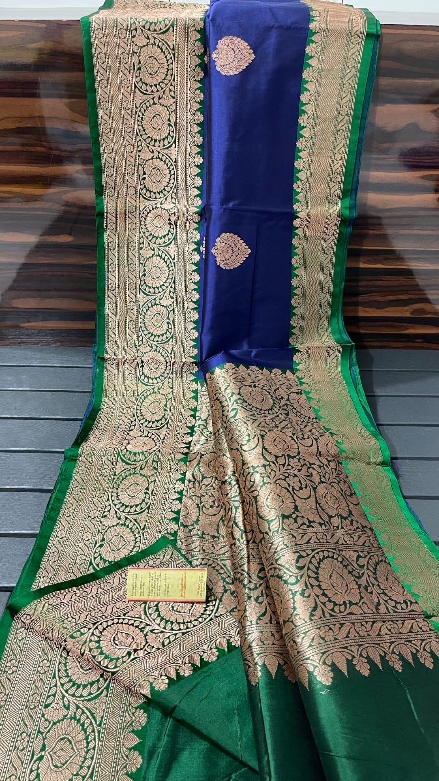 Pure handloom Banarasi Katan silk saree