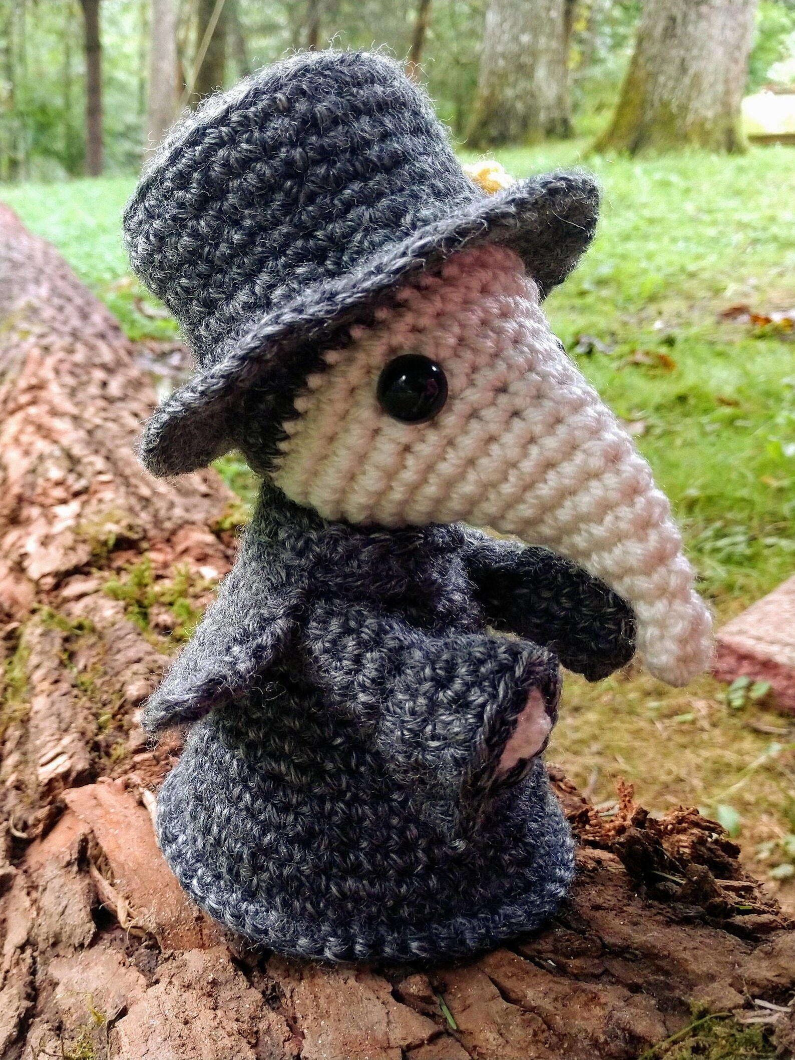 plague doctor plush large