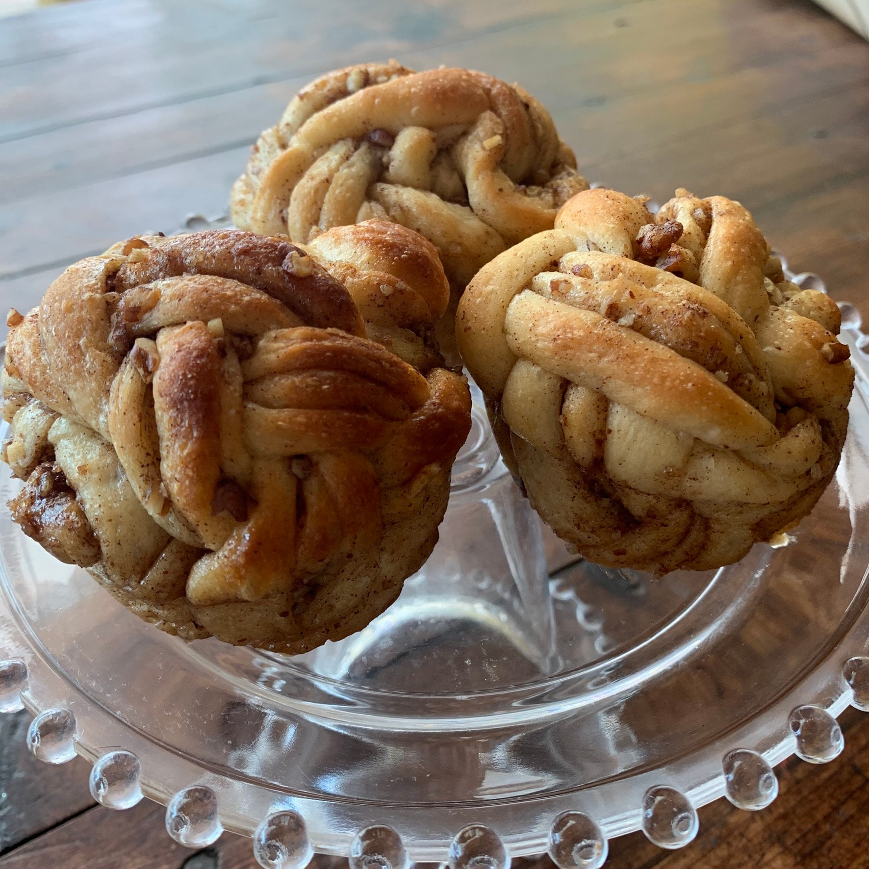 Cinnamon Roll Knots Etsy