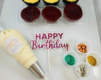 DIY Birthday Cupcake Kit