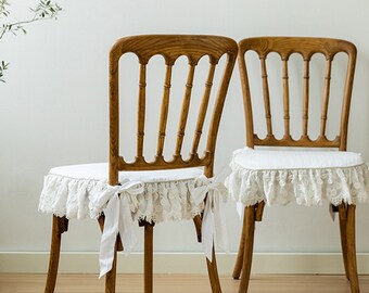 Ruffle Chair Cushion Etsy