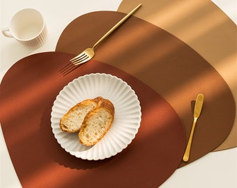 Leather Placemats Etsy