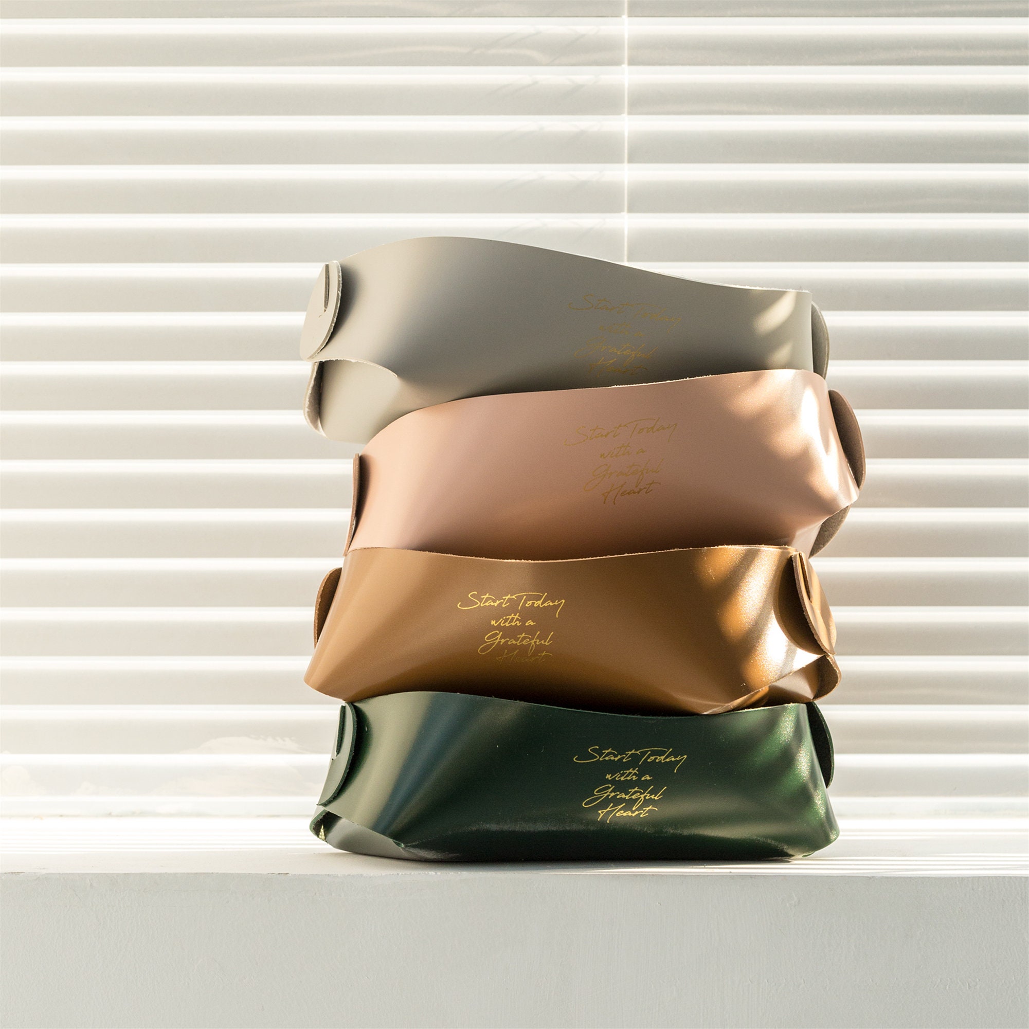 Plateau de Stockage Multi-Couleurs-Plateau Clé en Cuir Pour L'organisation à La Maison, Nouveau Cade