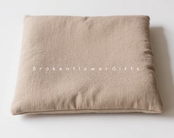 Square cushion, floor seat cushions, custom floor cushion for meditation, tatami cushion, custom size seat pad, cushion with removable cover