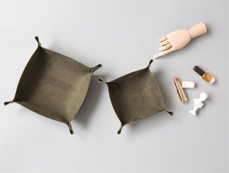 Multi Colors Storage Trayleather Key Tray for Home Etsy