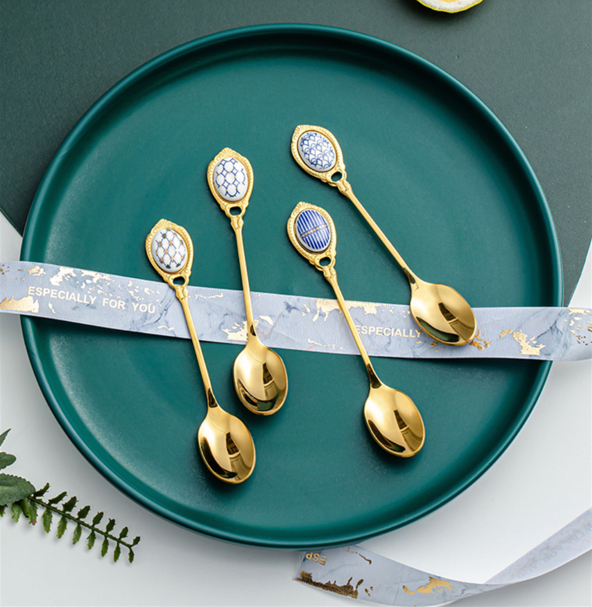 Stainless Steel Spoon Coffee Spoonceramics Spoon tea Spoon Etsy