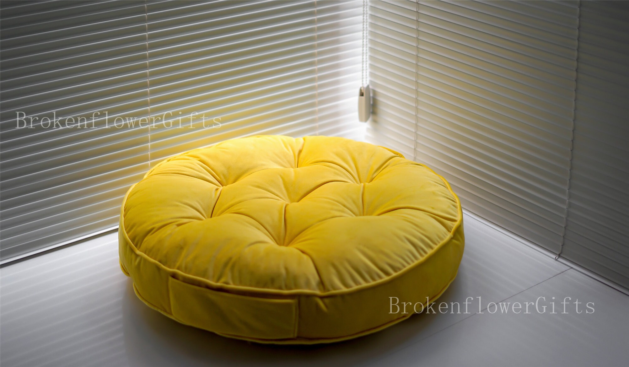 Floor Cushion Seating Round Thick Floor Seat Seat Cushion - Etsy