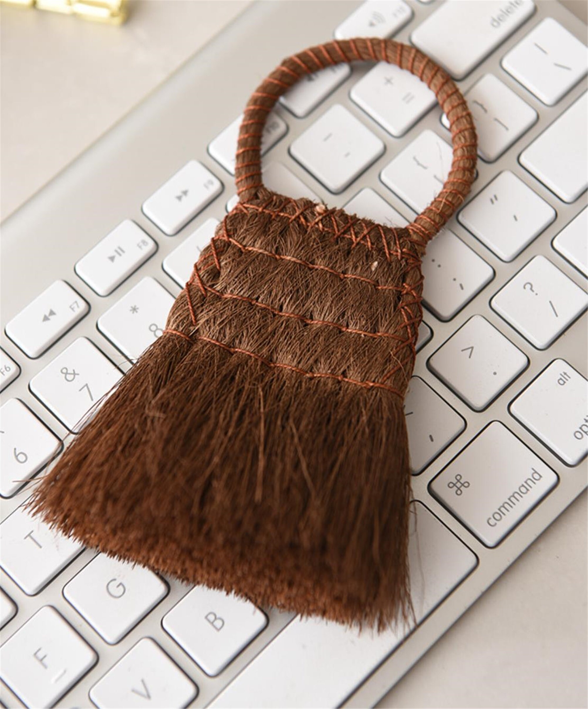 Natural Palm Brush Hand Broom Kitchen Broom Small Etsy