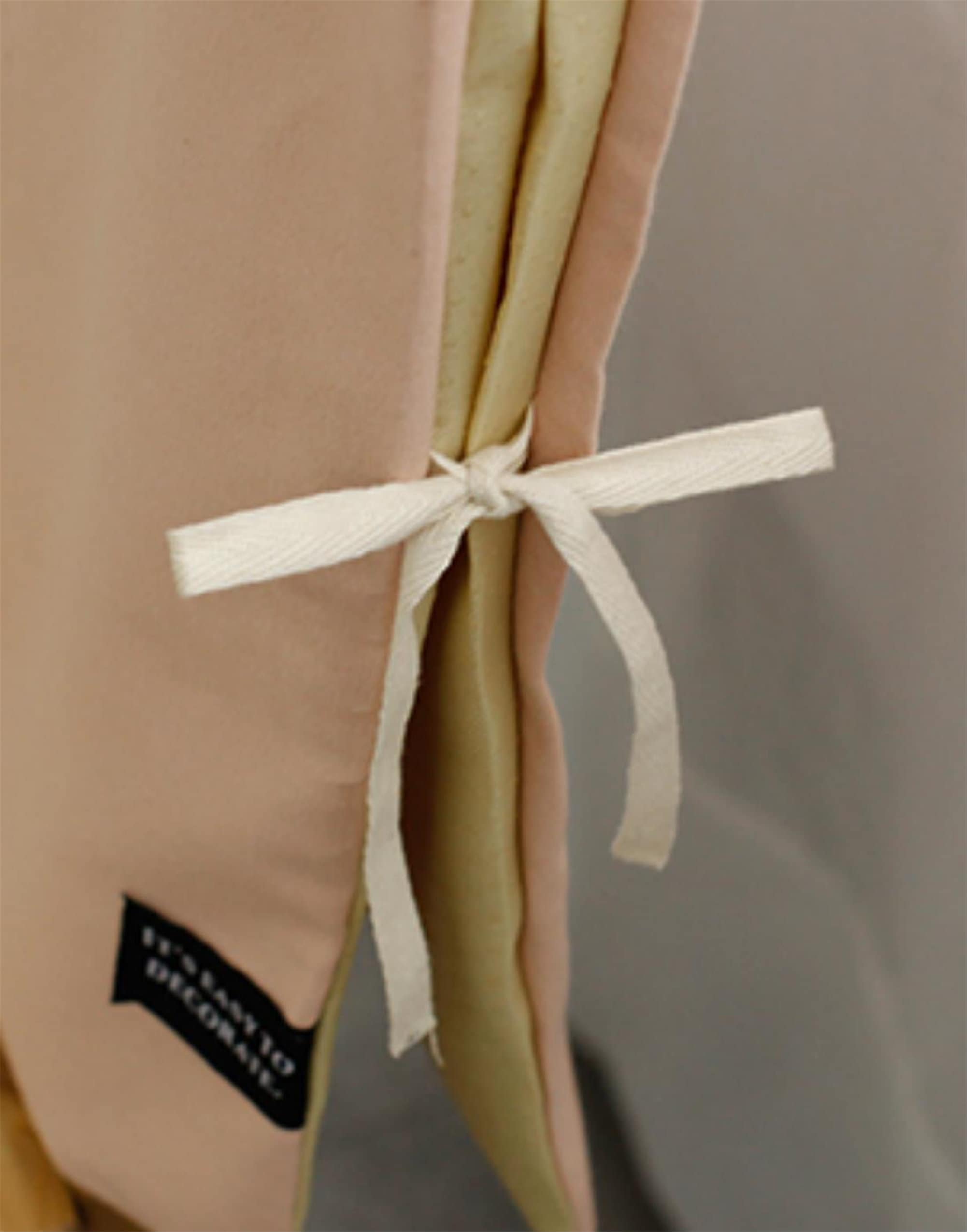 Pure Cotton Non Slip Chair Back Cover No Sew Chair Back Etsy