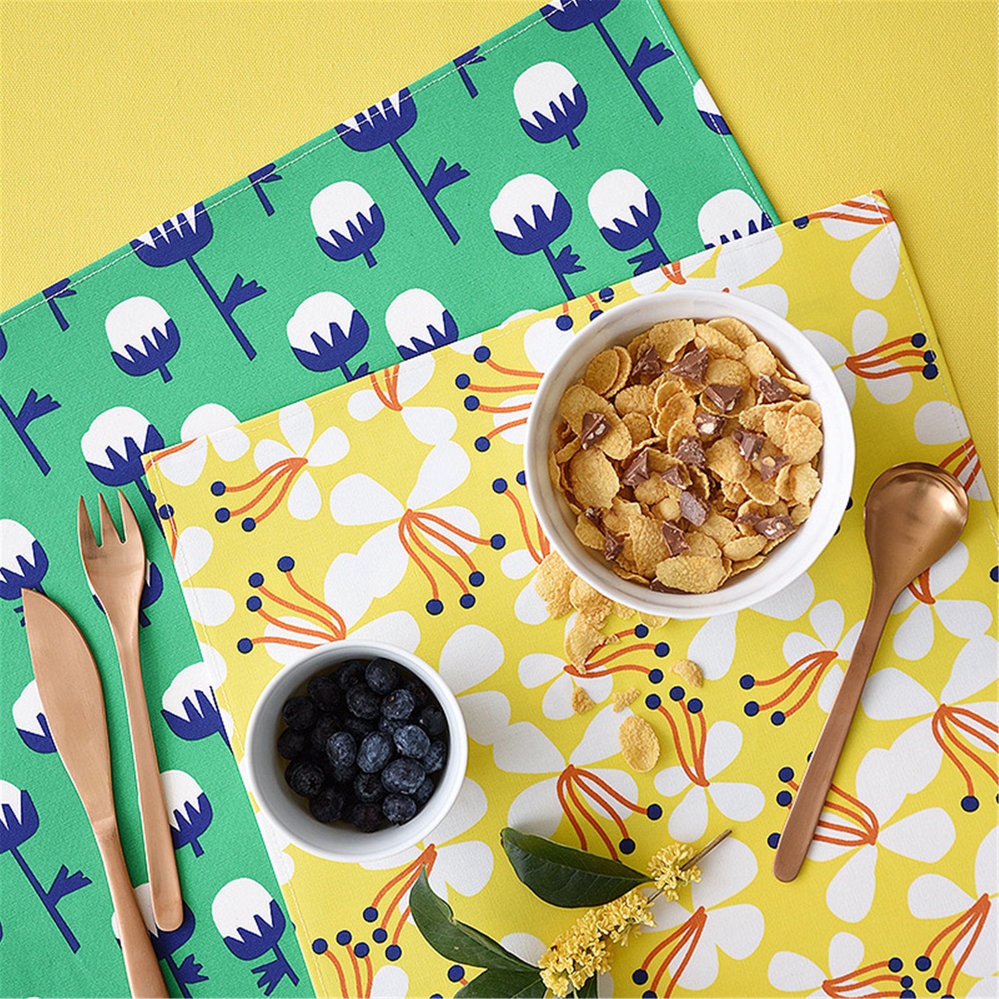 Waterproof Placemats Floral Antioil Place Mat Adorable Etsy