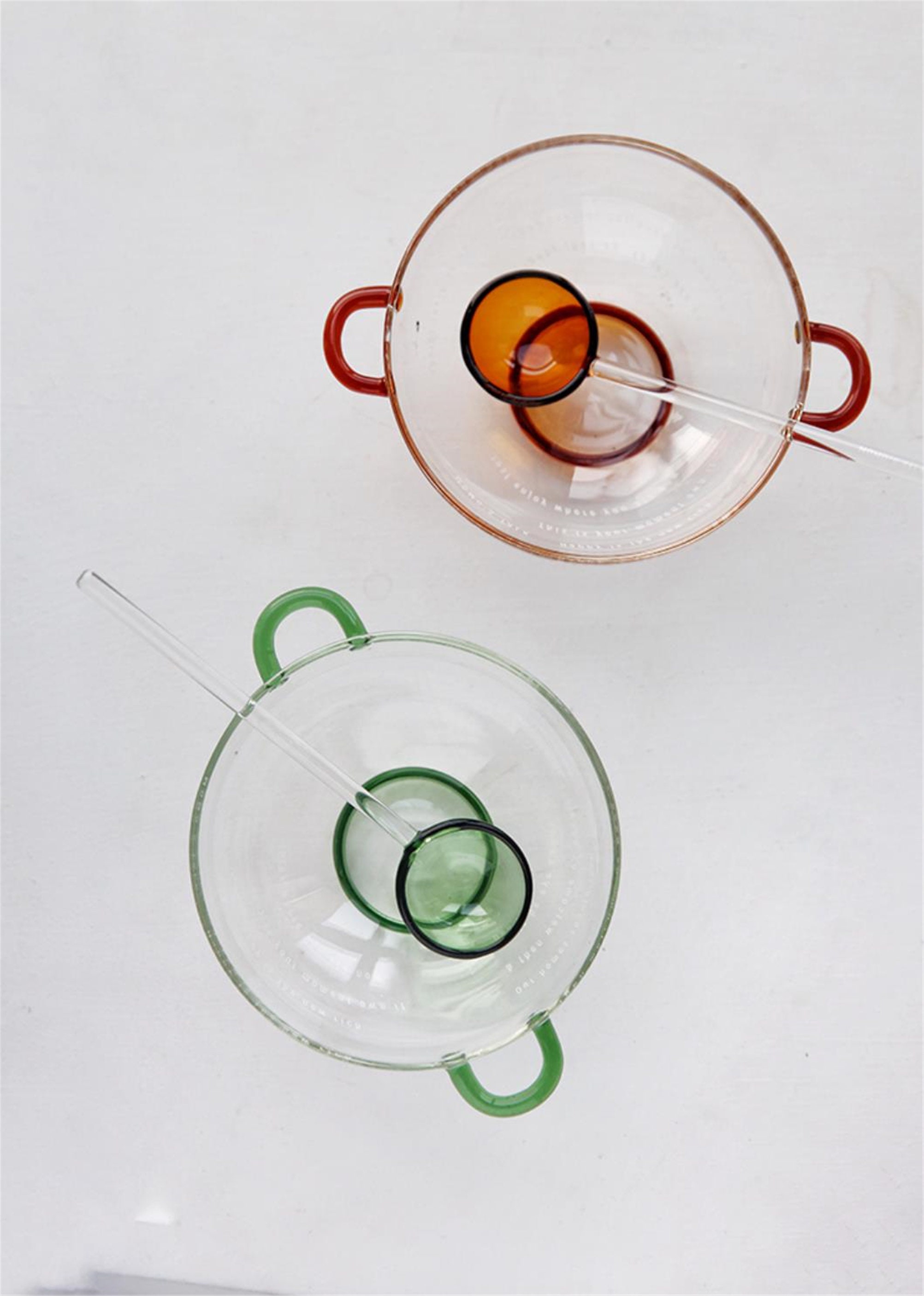 Serving glass bowl heat resistant salad bowl dessert glass Etsy