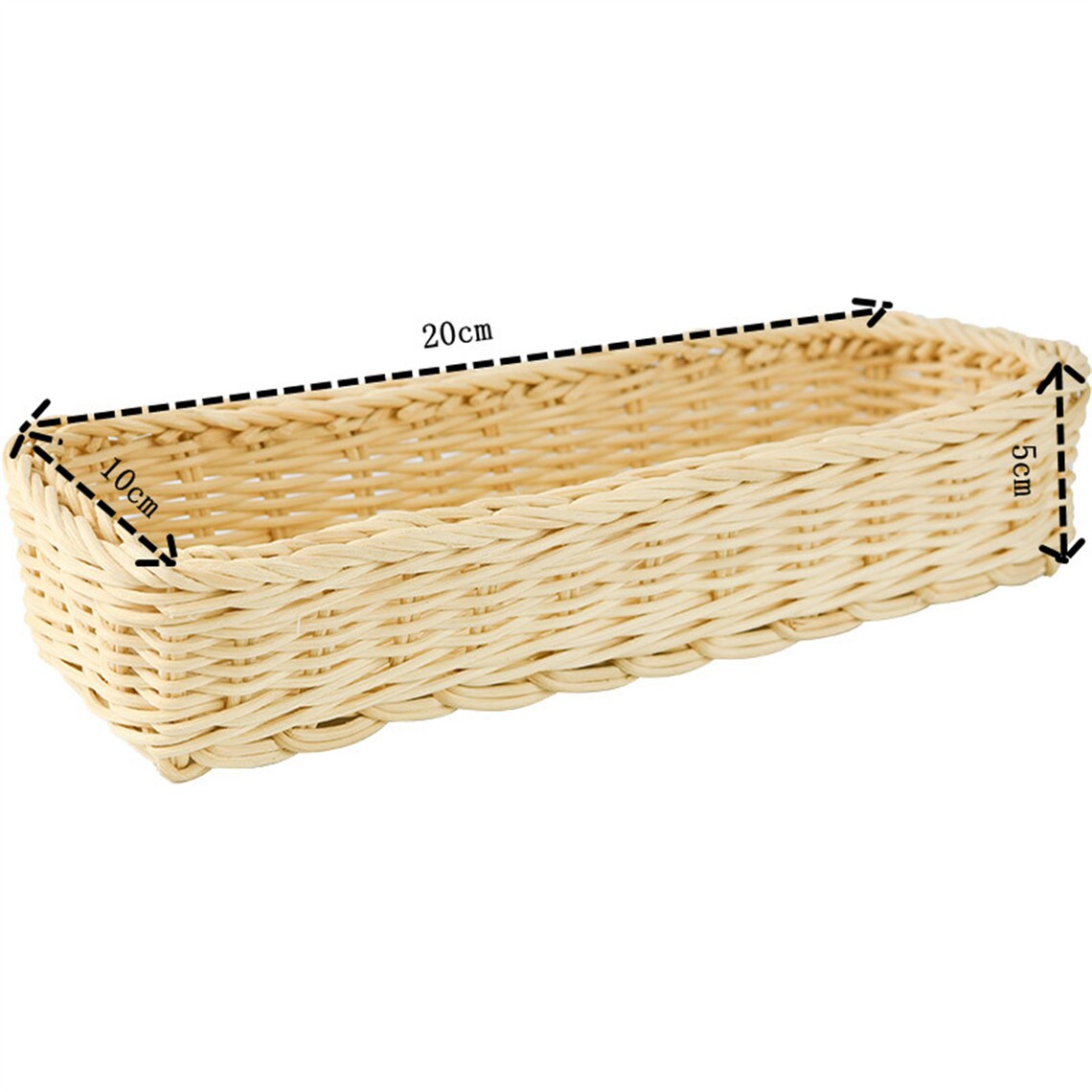 Rattan storage basket Classical Rattan long storage boxes Etsy