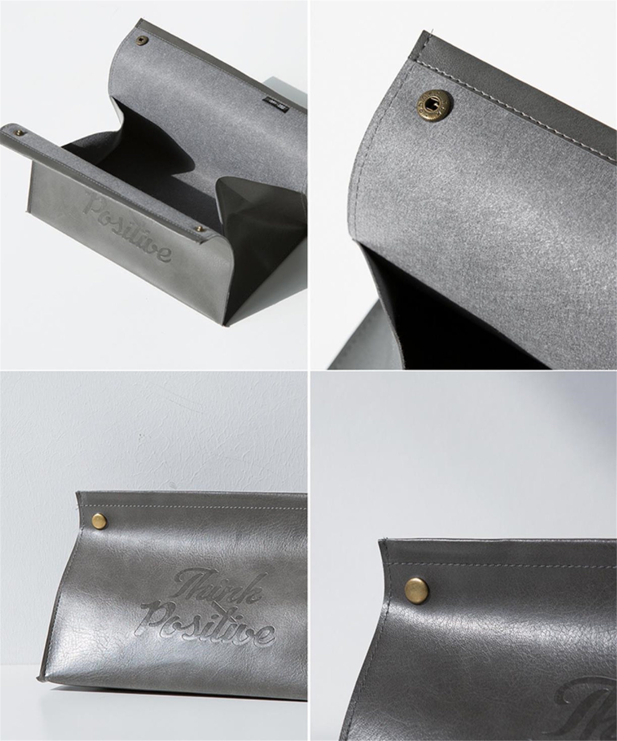 Faux leather tissue box coverTissue holderinterior storage Etsy