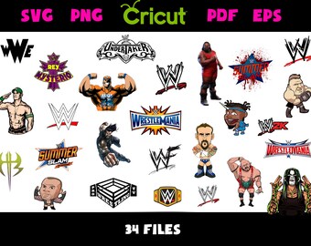 Wrestling Svg File Etsy