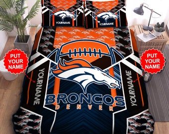 Broncos Bedding Etsy