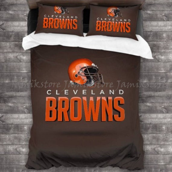Cleveland Browns Bedding Set Cleveland Browns Duvet Covers
