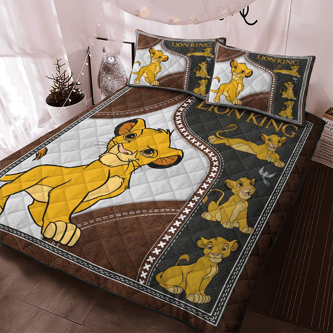 The Lion King Bedding Set The Lion King Duvet Cover The Lion Etsy