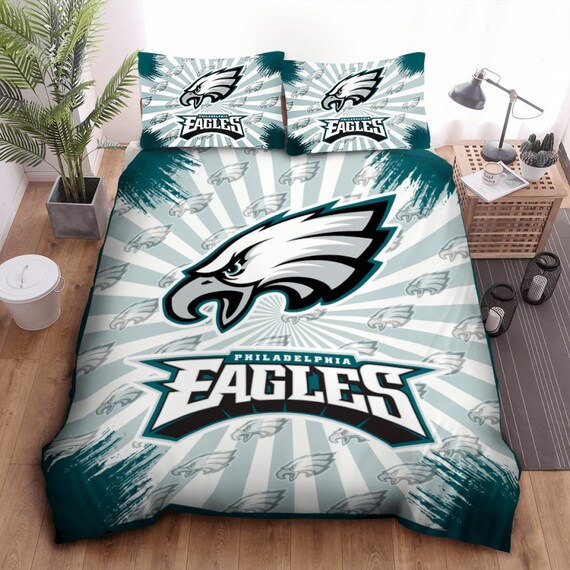 Philadelphia Eagles Bedding Set Philadelphia Eagles Duvet Etsy