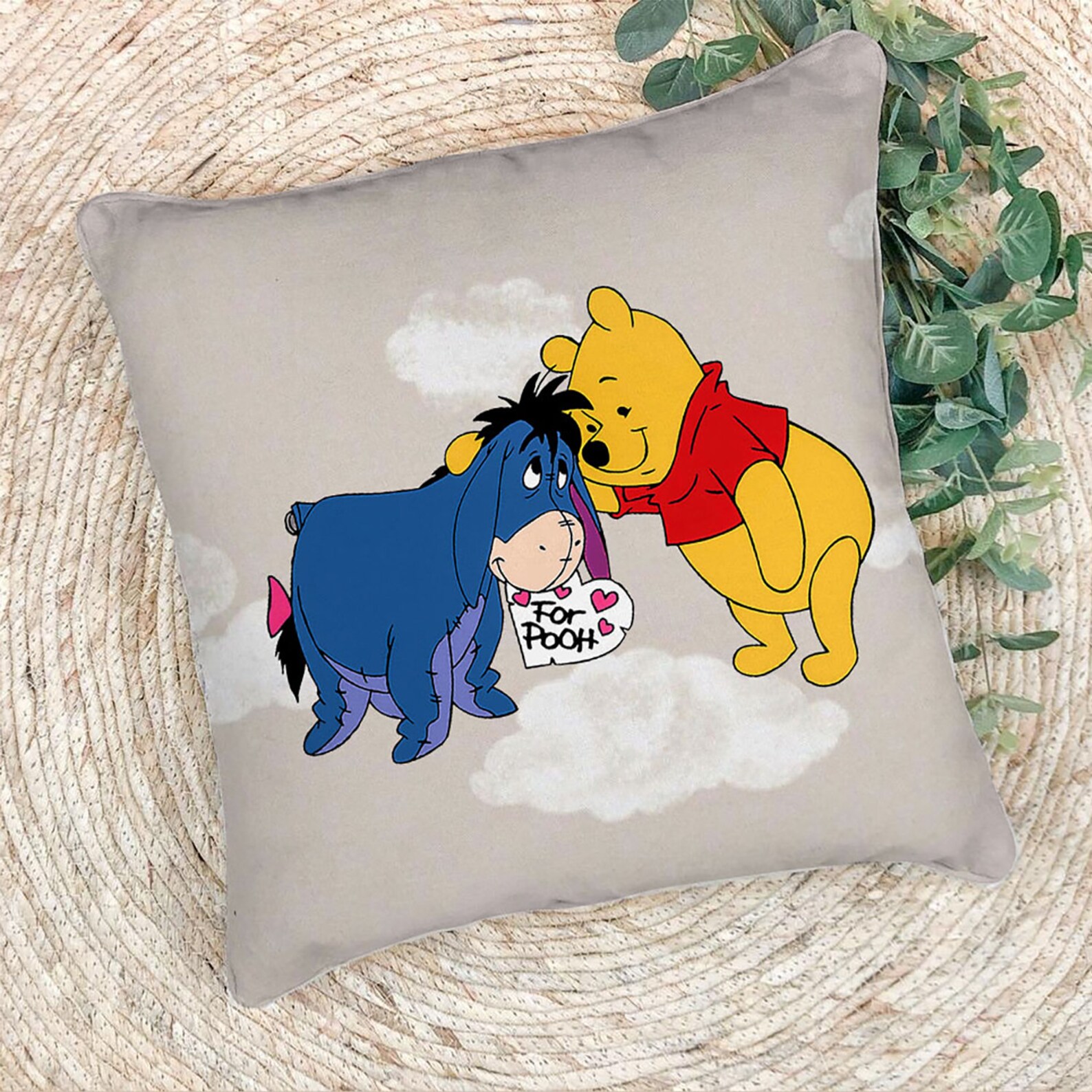 Disney Winnie The Pooh Pillowcase Winnie The Pooh Pillow Etsy