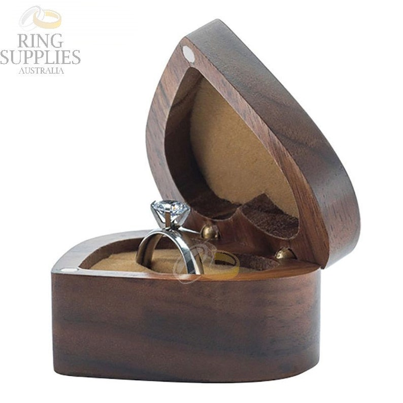Heart Shaped Ring Presentation Box