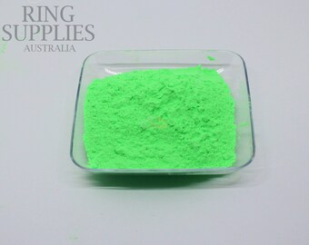 Neon Green Glow In the Dark Powder Pigment