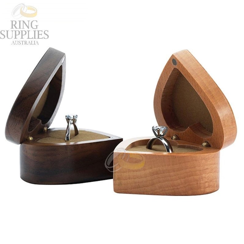 Heart Shaped Ring Presentation Box