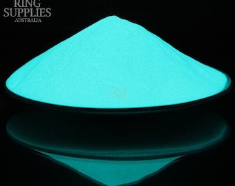 Blue Green Glow Powder