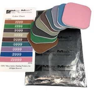 Micro-mesh Soft Touch Pad 2 X 2 Sanding Kit 