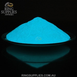 Sky Blue Glow Powder