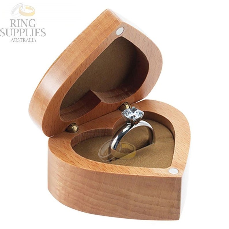 Heart Shaped Ring Presentation Box