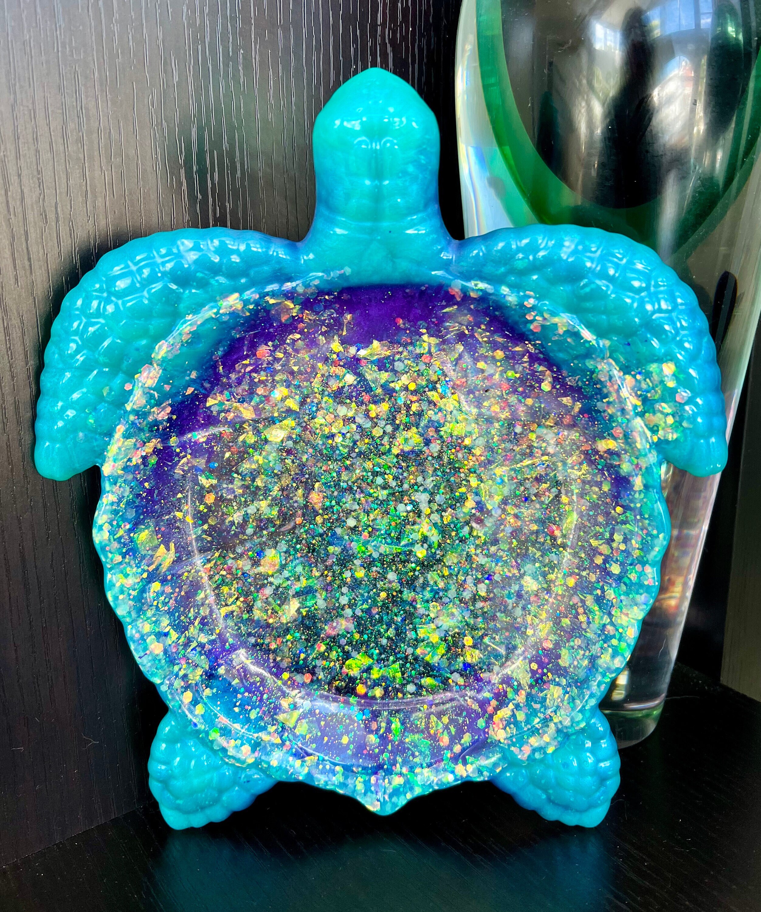 Turtle Trinket Bowl Turtle Home Decor Custom Turtle Gift - Etsy