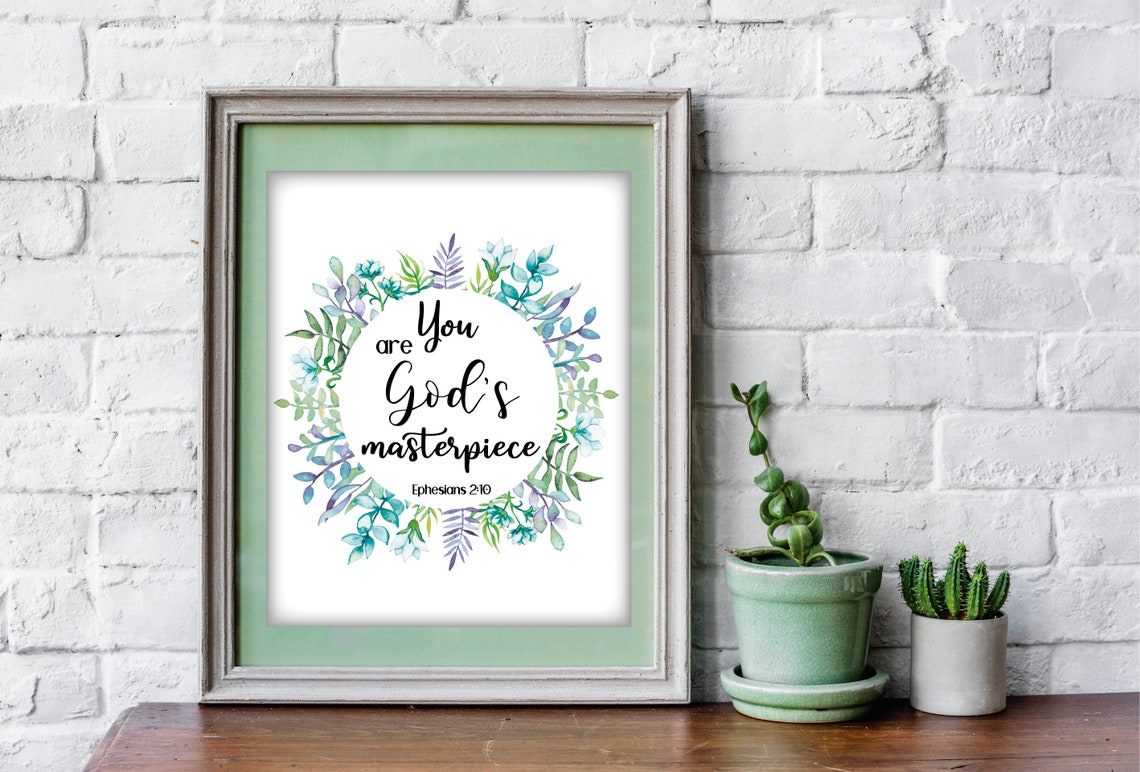 You Are God s Masterpiece Ephesians 2 10 Bible Verse Etsy you-are-god-s-masterpiece-ephesians-2-10-bible-verse-etsy