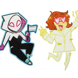 Spider Gwen and Lyla Mini Stickers ATSV