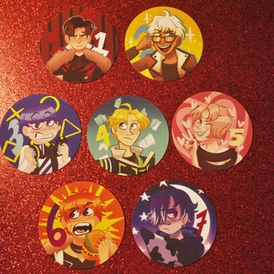 Obey Me! Stickers (Limited Supply!)