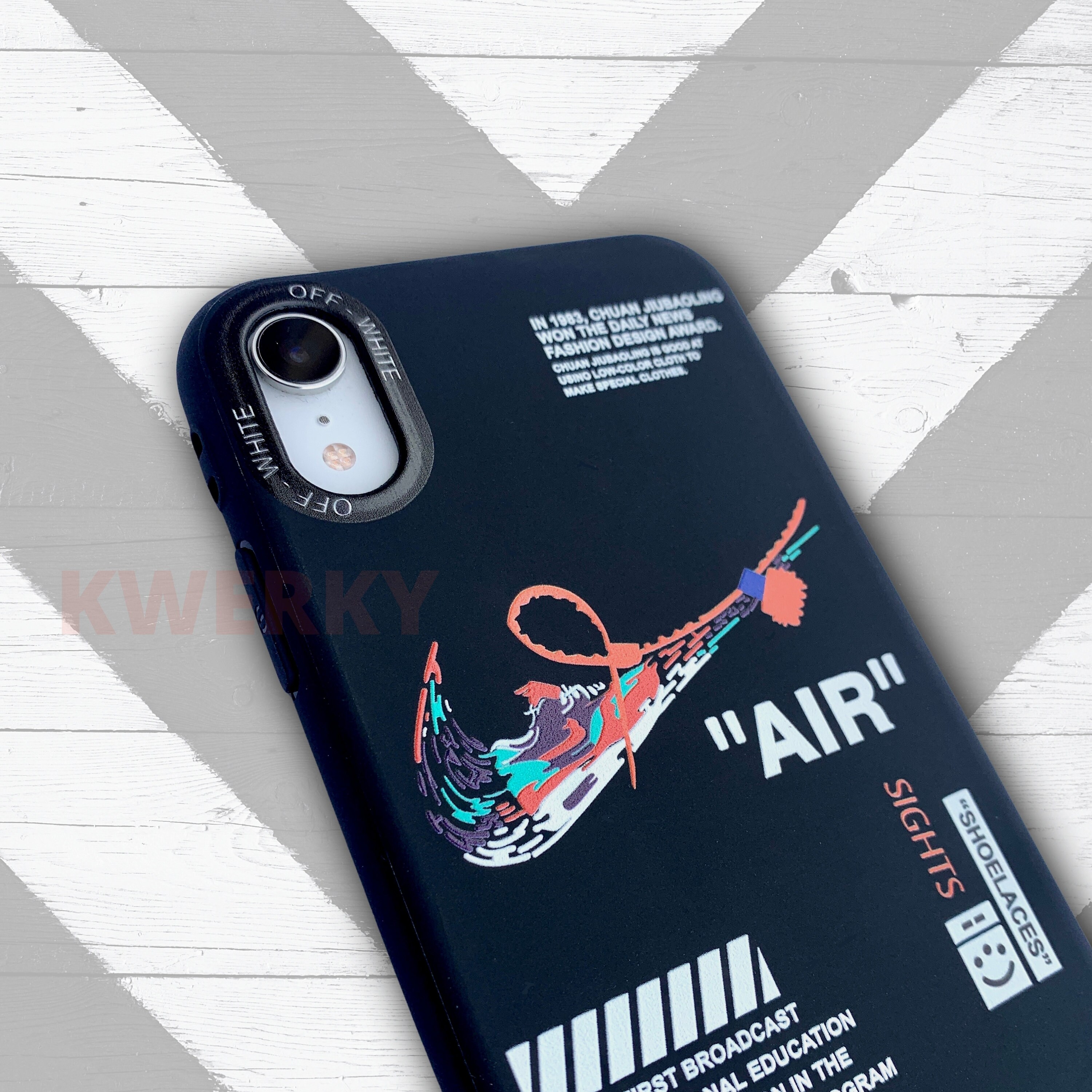 Nike Off White Air Max iPhone Phone Case / For 7 / 8 / Se / X | Etsy