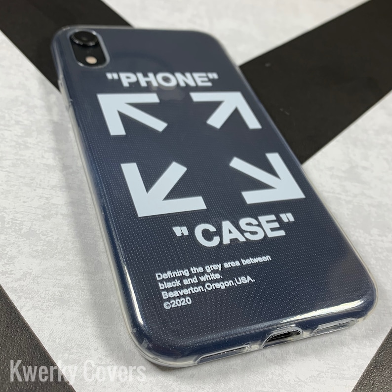 Off White Thin Phone Case voor iPhone XR / X / XS / 11 / Pro / Etsy