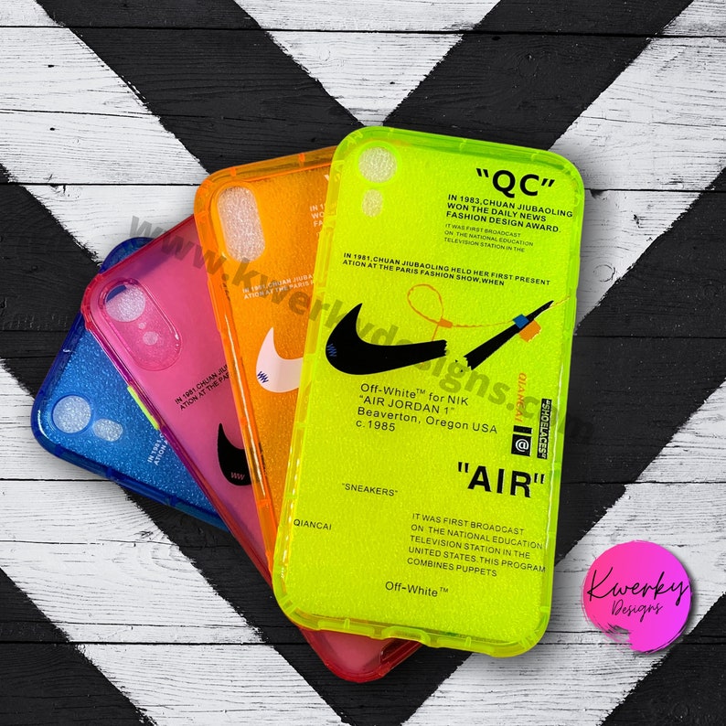 Nike Off White Phone Case / iPhone 7 / 8 / Plus / XR / X / XS Etsy
