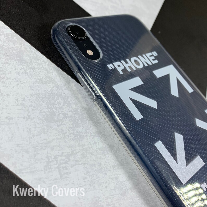 Off White Thin Phone Case voor iPhone XR / X / XS / 11 / Pro / Etsy