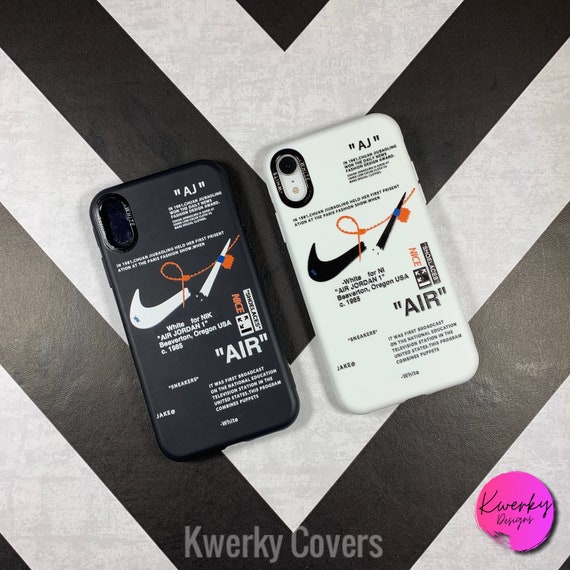 nike off white iphone xr case