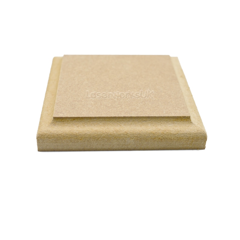 Trophy Base Blanks - Plaques, Cake Stands, Bases, Canvases - Squares - Rectangles - Circles  Wooden Plinth Shapes