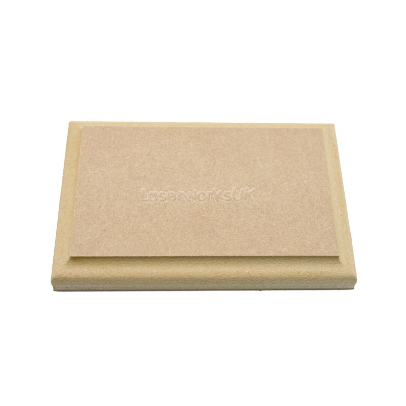 Trophy Base Blanks - Plaques, Cake Stands, Bases, Canvases - Squares - Rectangles - Circles  Wooden Plinth Shapes