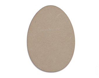 Easter Egg Craft Shapes - MDF Wooden Blank Eggs Tags Decoration Embellishment Easter Bunny
