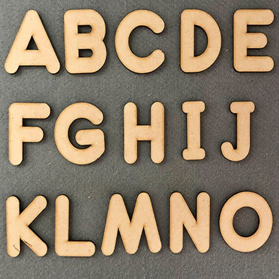 Large Toy Box Wooden Letters & Numbers 2cm 40cm MDF Etsy Nederland