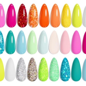 DIVA SUMMER |New Solid Color Press-On Nails | Solid Color Nails | Pick Your Own Color | Gloss or Matte | Press On Nails | Glue On Nails